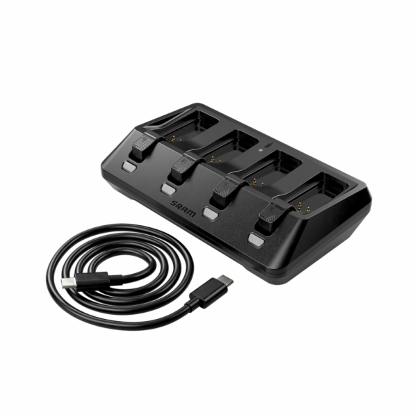 Nabíječka SRAM AXS 4-portová (součástí balení USB-C kabel)
