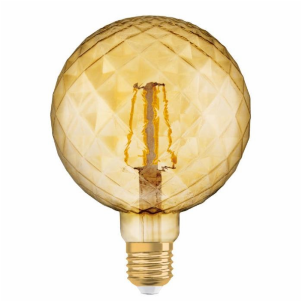 ŽÁROVKA LED E27 PINEKON FIL 4W/824 ZLAT