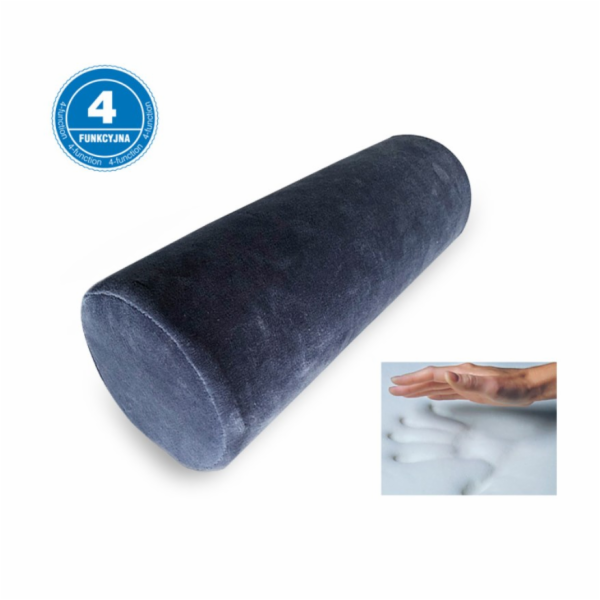 Váleček ve velurovém pleteném potahu MFP-4015