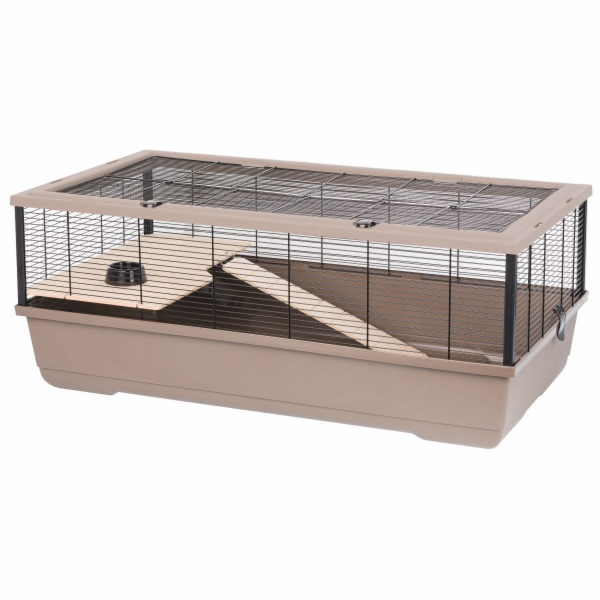 INTER-ZOO Bernie Wood mokka - klec pro hlodavce - 100 x 5...