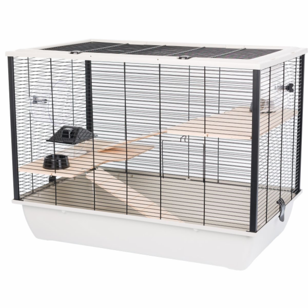 INTER-ZOO Hugo Wood grey - klec pro hlodavce - 78 x 48 x ...
