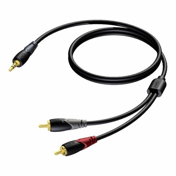 Kabel Procab  CLA711/20 3,5 mm Jack samec stereo - 2 x RC...