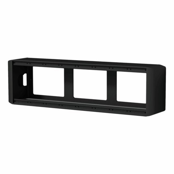 Nástěnné pouzdro Caymon  CASY038/B CASY pro 8 modulů, černé