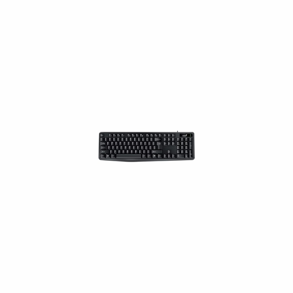 GENIUS klávesnice KB-117, Drátová, Copilot, USB, černá, C...