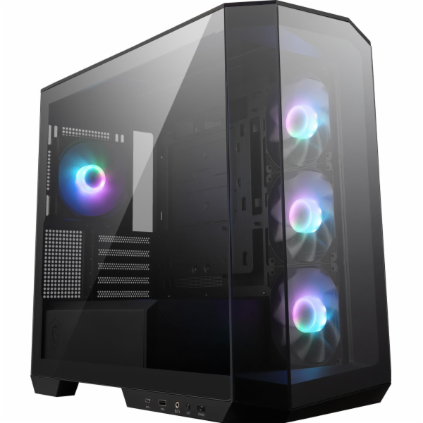 MSI skříň MAG PANO 100R PZ Black/ bez zdroje/ levé a před...