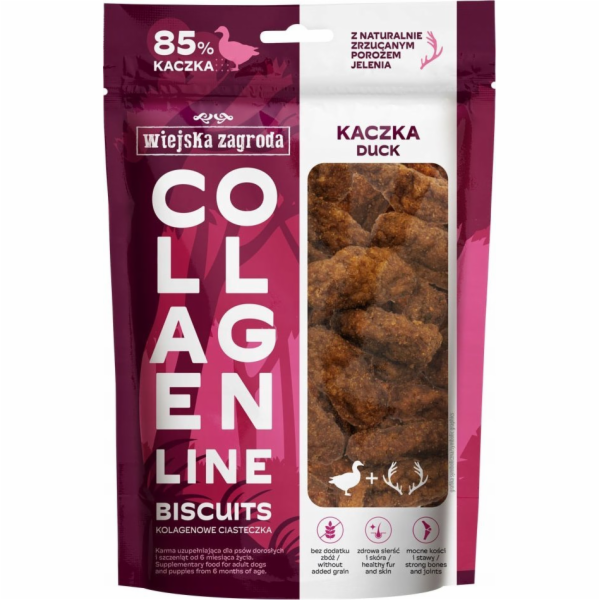 WIEJSKA ZAGRODA Collagen Line Collagen cookies Duck - pam...