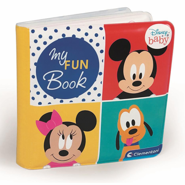 Baby Clementoni - Zábavná knížka DISNEY