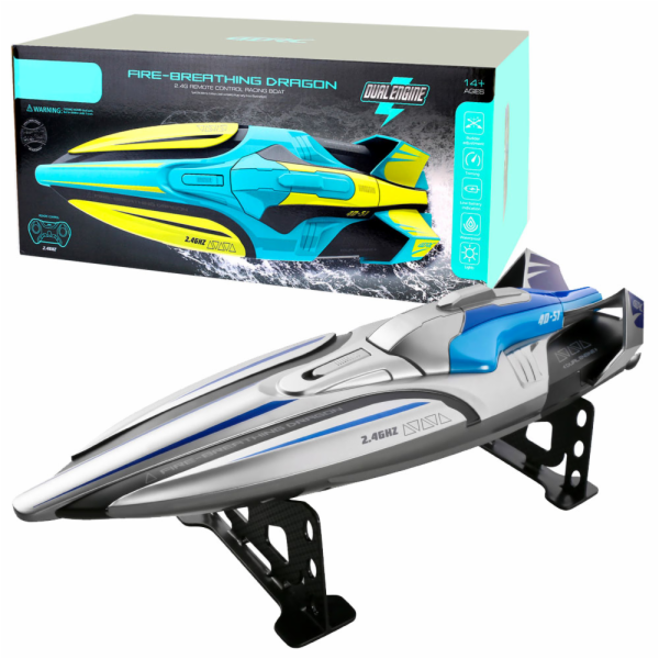 R/C Závodní člun 30Km/h - 2 druhy