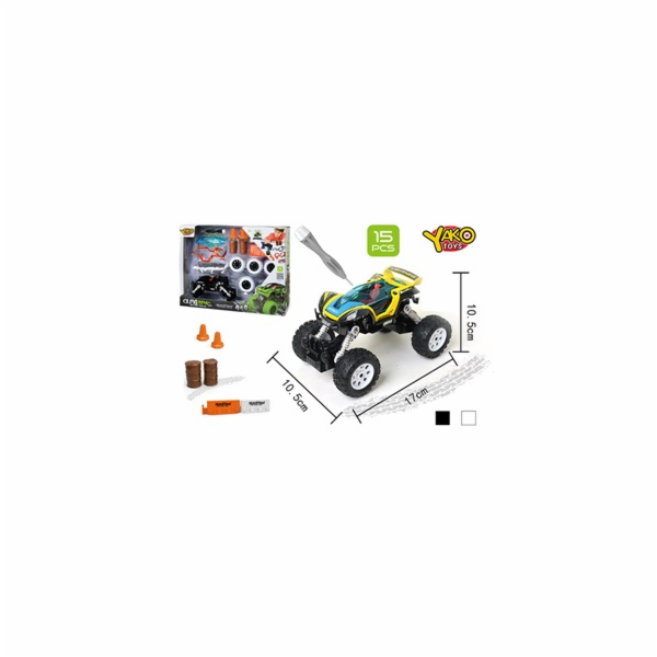 1:32 Stavebnice Auto 4WD 15ks 8621L