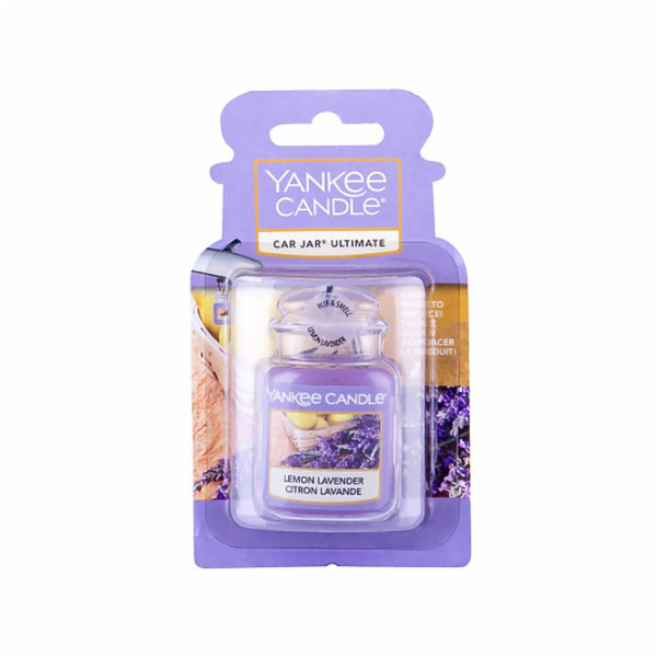 Osvěžovač do auta Yankee Candle, Citrón a levandule, 1x v...