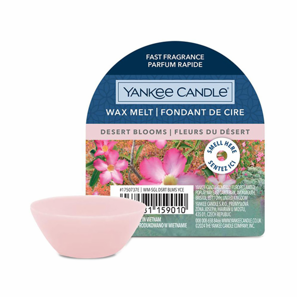 Vonný vosk Yankee Candle, Pouštní květiny, 22 g