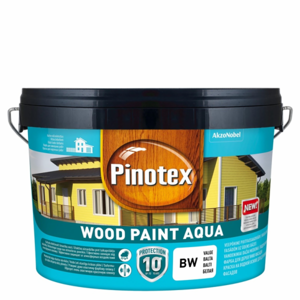 Barva Pinotex Wood Paint Aqua tmavě hnědá 2,5l
