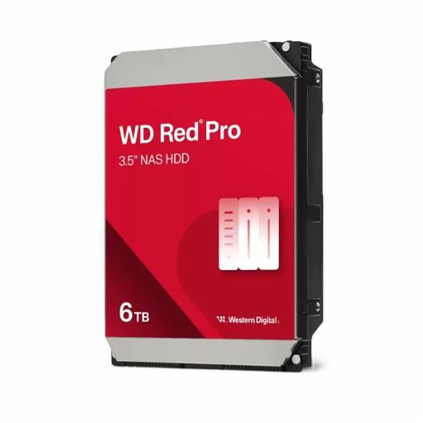 WD RED Pro NAS WD6005FFBX 6TB SATAIII/600, 512MB cache, CMR