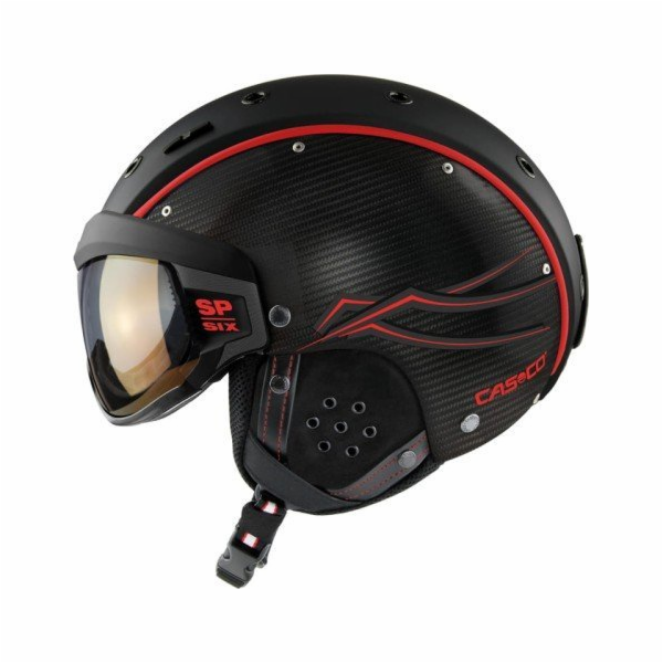 Casco  KASK SP-6 Limited Race Carbon černo-červená M 54-5...