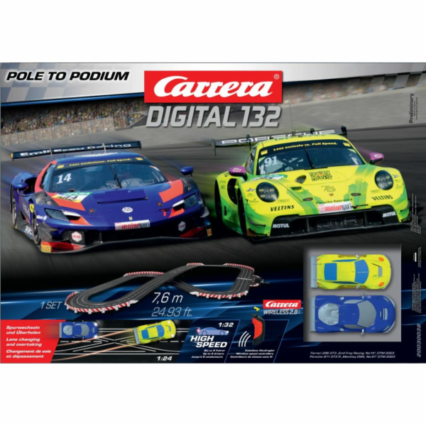 Carrera Digital 132 DTM Pole to Podium      20030038