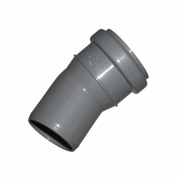 Vnitřní drenážní koleno Wavin, O 50 mm, 15°