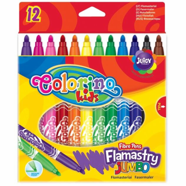 Fixy Colorino Jumbo, 12 ks