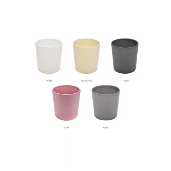 Ceram hrnec DOMOLETTI CHARMS STRUCTUR, O13 cm, panacotta