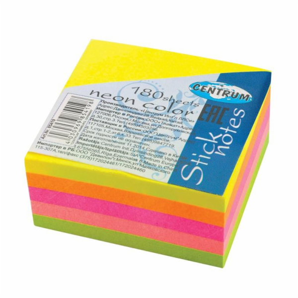 Lepicí archy Centrum, 3,8 x 3,8 cm, 180 ks.