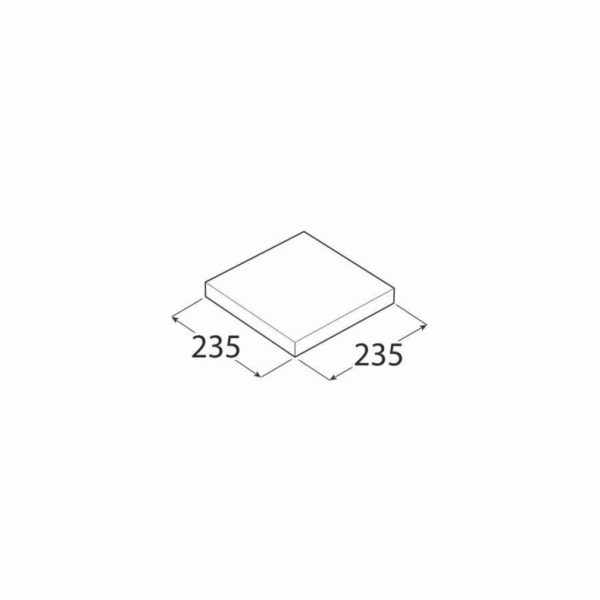 Police Velano 65050 FS BI24/24, 235 x 38 x 235 mm