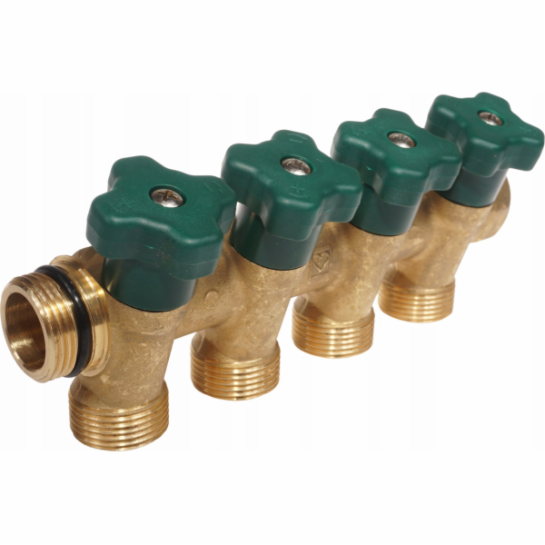 Herz Herz T-Less rozdělovač pro užitkovou vodu 4 sekce 28...