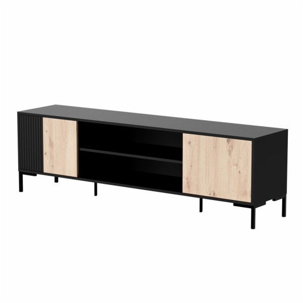Cama RTV skříň MERCI RTV skříň 180 x 40 x 53,5 cm černá/d...