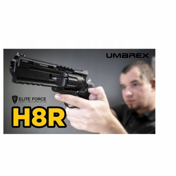 Replika revolveru ASG Elite Force H8R ráže 6 mm