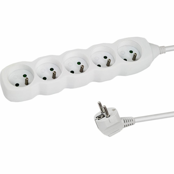 Esperanza ELK207W napájecí prodlužovačka 1,5 m 5 AC zásuv...