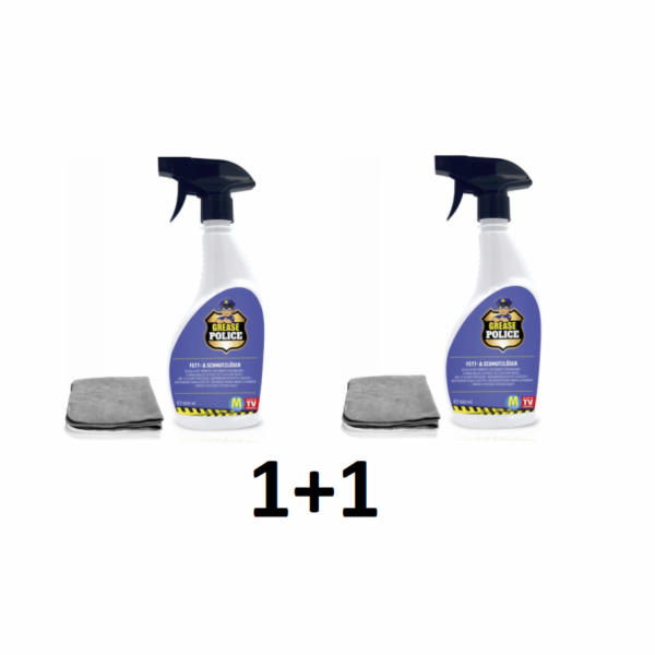 Mediashop Grease Police Čistící přípravek 500 ml - 2ks (2...