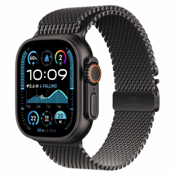 Hodinky Apple Watch Ultra 2 GPS + Cellular 49mm Black Tit...
