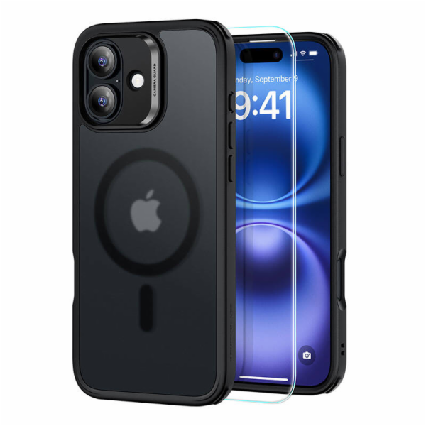 ESR Hybrid Case (HaloLock) for iPhone 16 with screen prot...