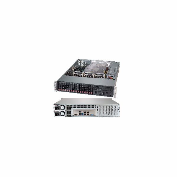 SUPERMICRO 2U chassis 16x 2,5 HS SAS3/SATA (8NVMe), 2x120...