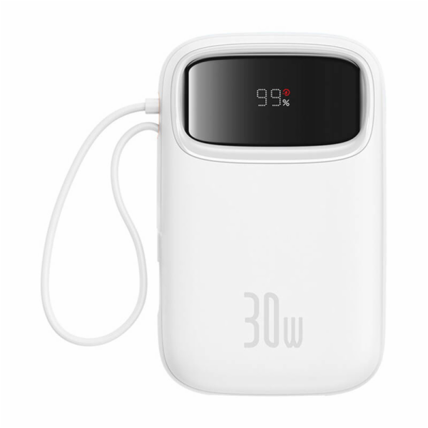 Baseus QPow2 Lithium-polymerová (LiPo) 10000 mAh Bílá