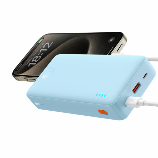 Baseus Airpow Lithium-polymerová (LiPo) 20000 mAh Modrá