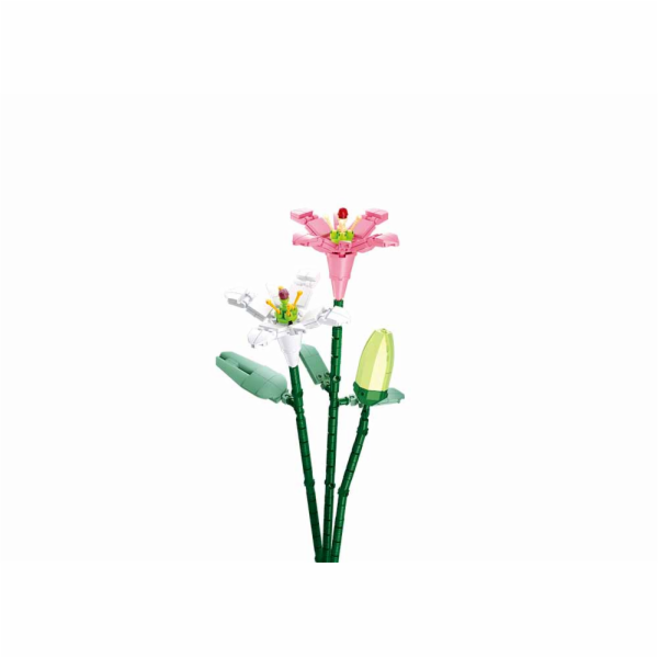Sluban Flowers M38-B1101-07 Lilie ve váze