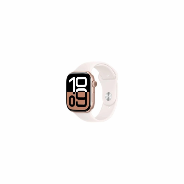 Apple Watch Series 10 GPS 46mm Rose Gold Aluminium Case w...