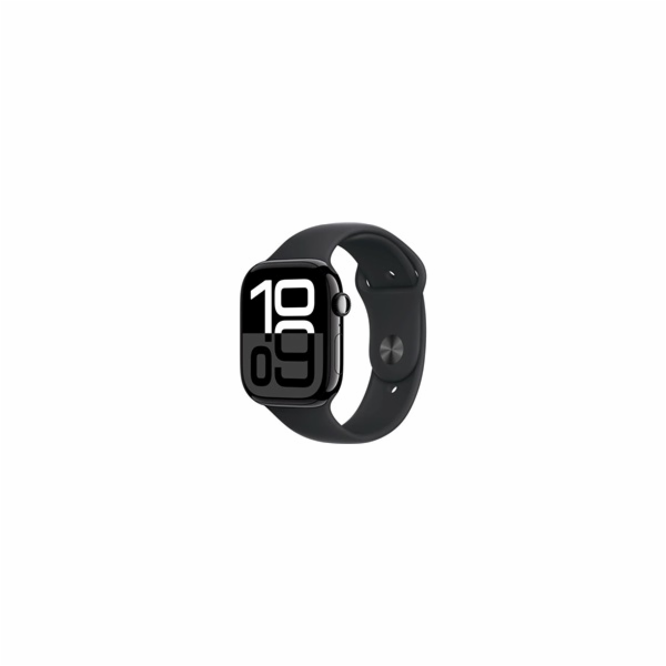 Apple Watch Series 10 GPS 46mm Jet Black Aluminium Case w...