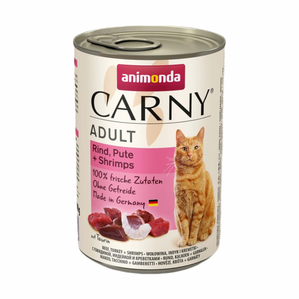 ANIMONDA Carny Adult příchuť Hovězí krůta a krevety - mok...