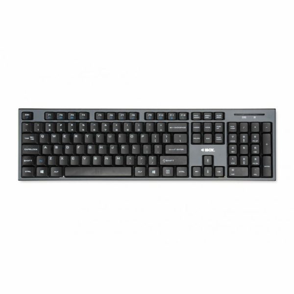 Sada bezdrátové klávesnice + myši IKMS606W černá