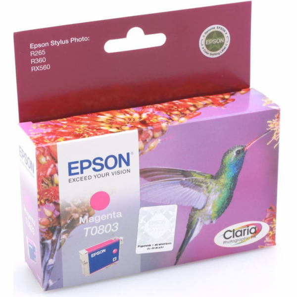 Inkoust Epson T0803 (C13T080340) Purpurový