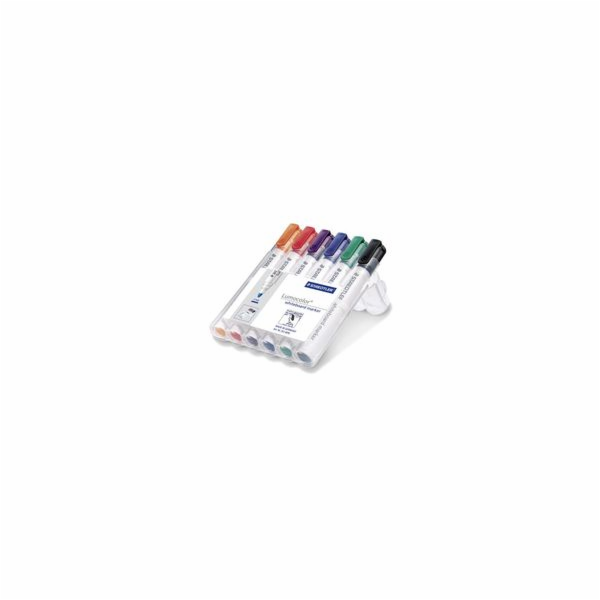 Popisovače na tabuli Staedtler Lumocolor 6 barev