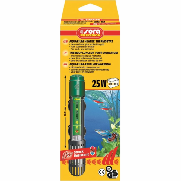 Sera Topení s termostatem 25 W, 18,5 cm