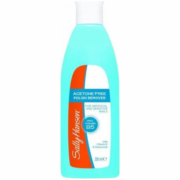 Sally Hansen Polish Remover Acetone Free Nail remover bez...