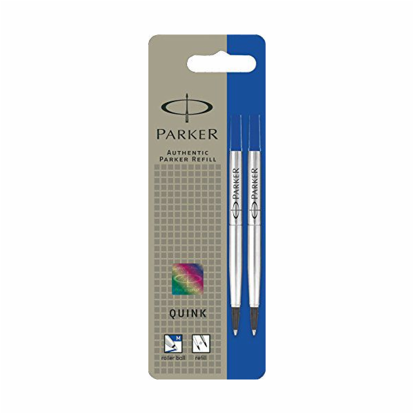 Parker Rollerballmine M Blau 2er Blister (1950327)