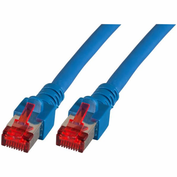 EFB Patchcord Cat6, S/FTP, PIMF, modrý, 2m (K5513.2)