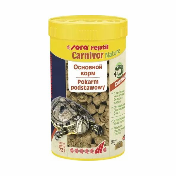Sera Reptil Professional Carnivor Nature [100ml] - krmivo...