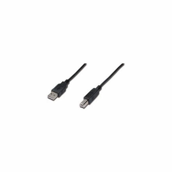 Digitus USB-A - micro-B USB kabel 1,8 m černý (AK-300102-...