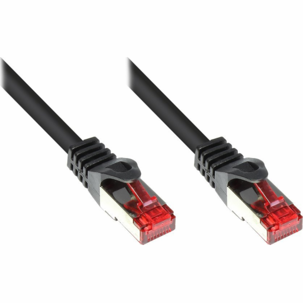 EFB CAT 6 SSTP Patchcord černý 1m (K5515.1)