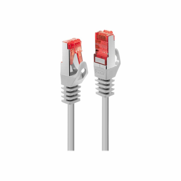 Lindy Patchcord Cat.6 S/FTP 0,5m, šedý (47341)