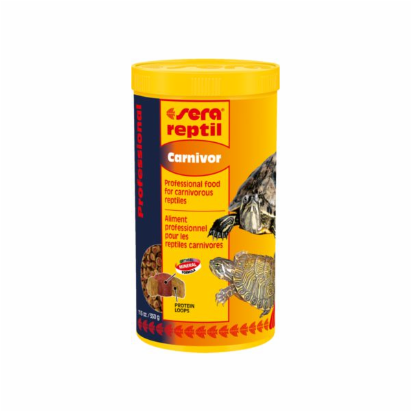 Sera Reptil Professional Carnivor 1000 ml